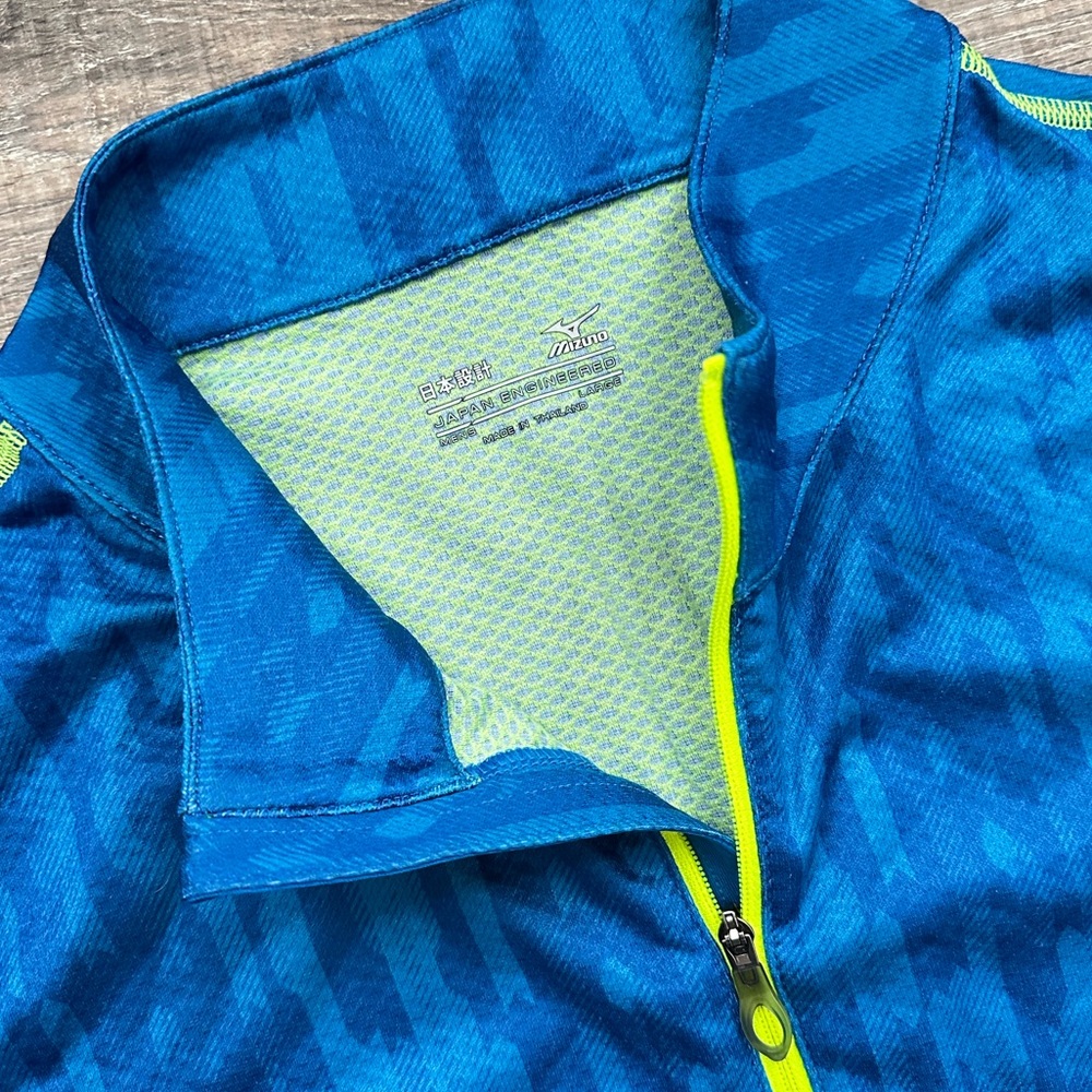 Mizuno Breath Thermo Half-Zip Running Shirt, L - Picture 3 of 8